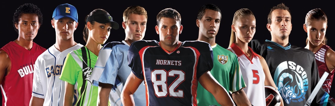 Sports coach with athletes